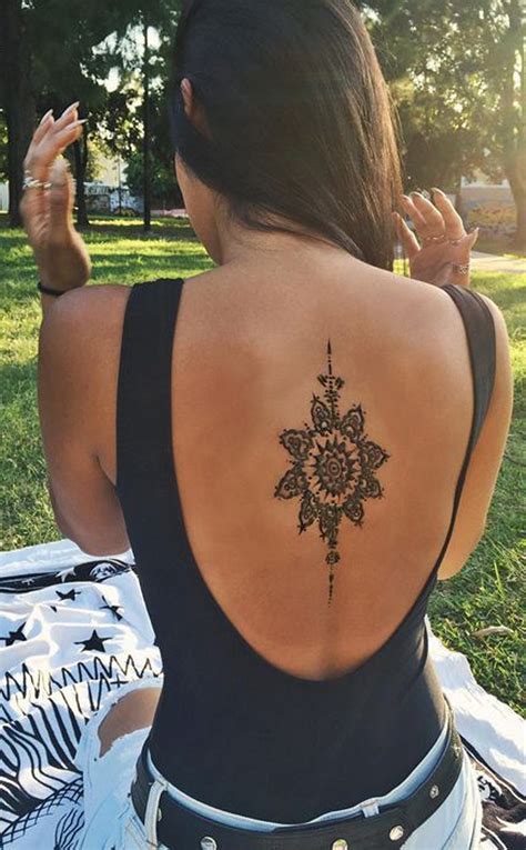 Flower Back Tattoo Mandala at Paul Jamison blog