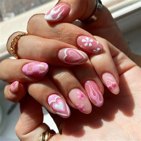 Nail Art Designs With Pink