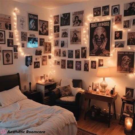 Aesthetic Room Decor 🌌 on Instagram: "Horror Aesthetic Room Decor 🤎🖤🤎🖤 ...