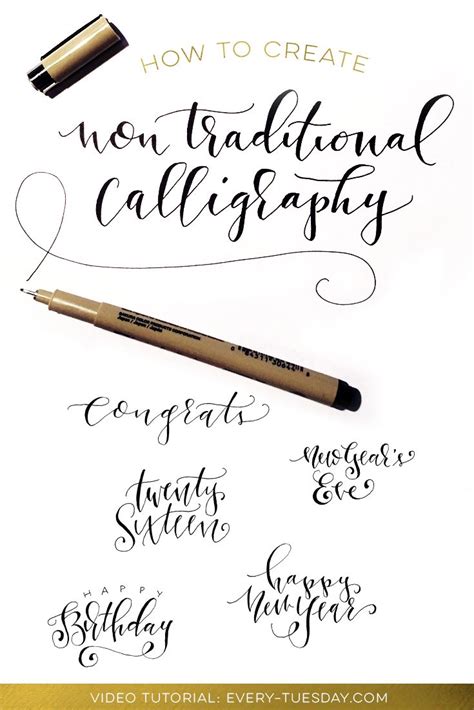 17 Best images about Calligraphy - How to on Pinterest | Calligraphy a ...