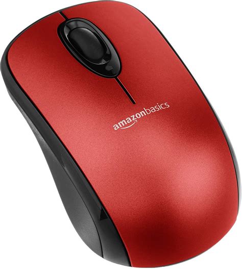 Amazon.com: Amazon Basics Wireless Computer Mouse with USB Nano ...