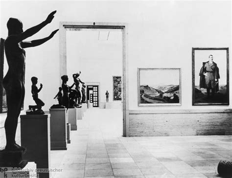 Second "Great German Art Exhibition": View of the Galleries in the ...