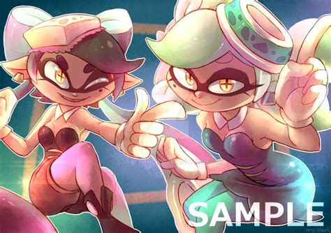 Callie and Marie print by Sony-Shock on DeviantArt