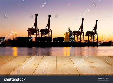 Container Crane Container Handling Gantry Crane Stock Photo 500740825 | Shutterstock