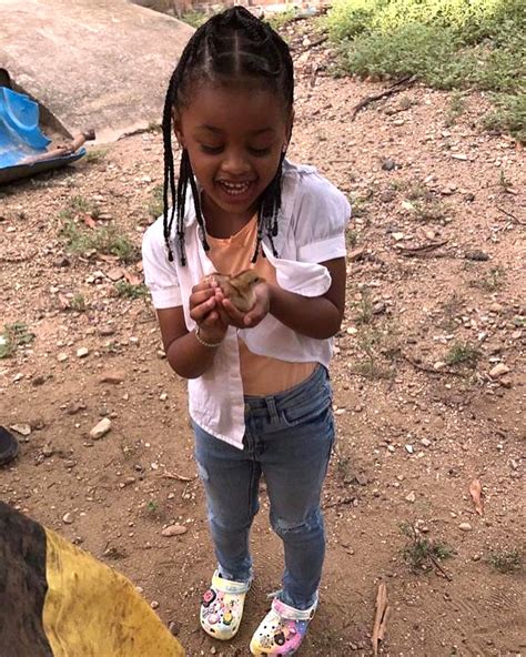 Cardi B's Daughter Kulture Plays With Cute Duck in Dominican Republic