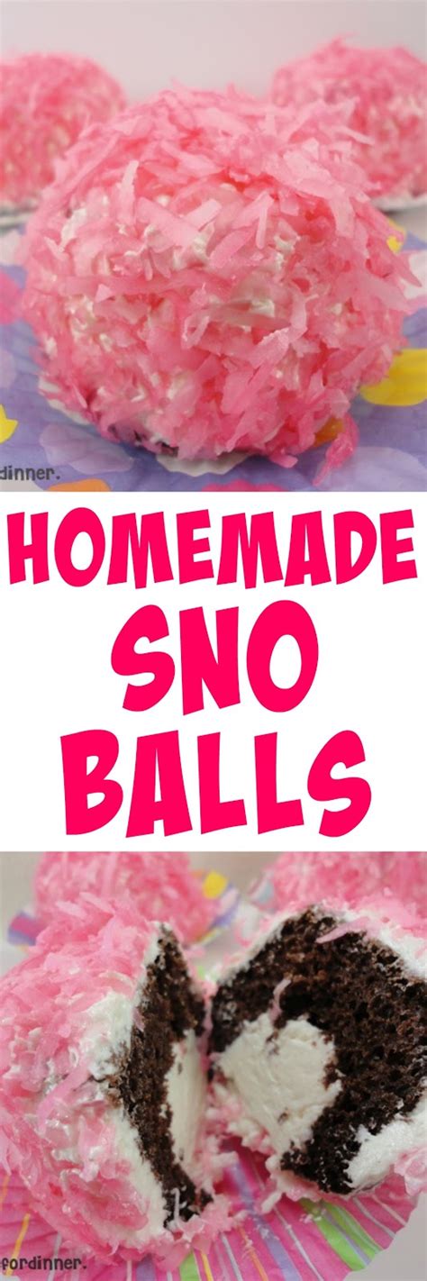 Eat Cake For Dinner: Homemade Sno Balls