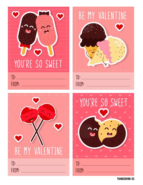 Valentine Card Printouts
