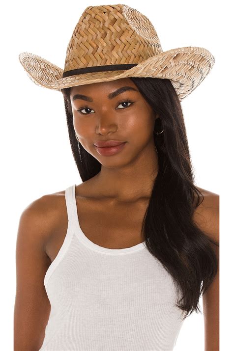 Brixton Houston Straw Cowboy Hat in Natural | REVOLVE