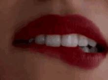 Lip Bite Tease Tongue Sticking Out GIF | GIFDB.com