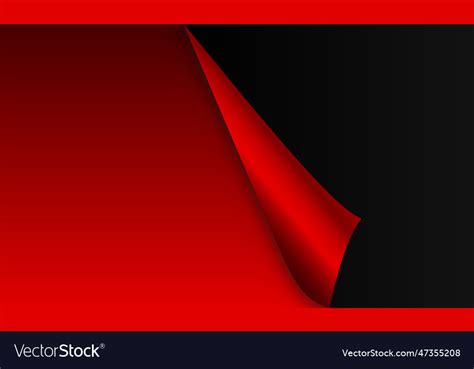 Realistic red paper background Royalty Free Vector Image