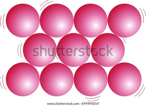 Solid Particles Stock Illustration 699490054