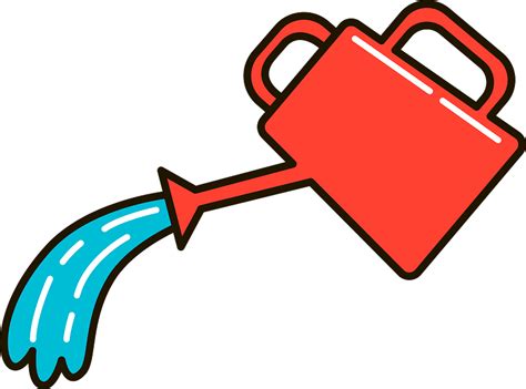 Watering can - Free vector clipart images on creazilla.com