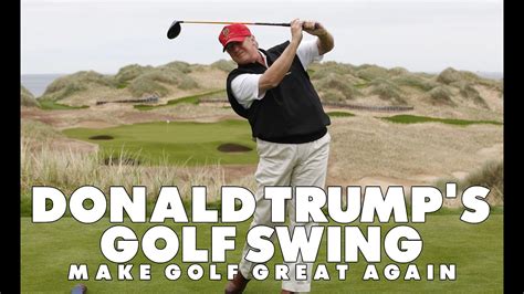 Donald Trump's Golf Swing - YouTube