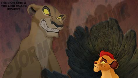 Zira VS Kion by StormChaserLuvr on DeviantArt