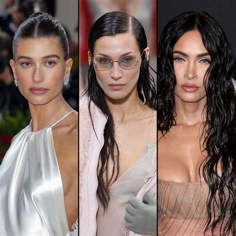 20 Modern Wet Hair Looks and Styling Techniques 34