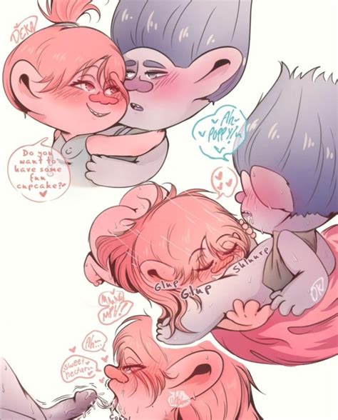 rule  black hair blowjob branch trolls canon couple dreamworks