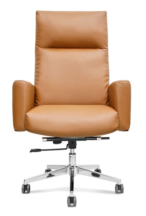 Genuine Leather Ergonomic Office Chair Genuine PU leather executive chair