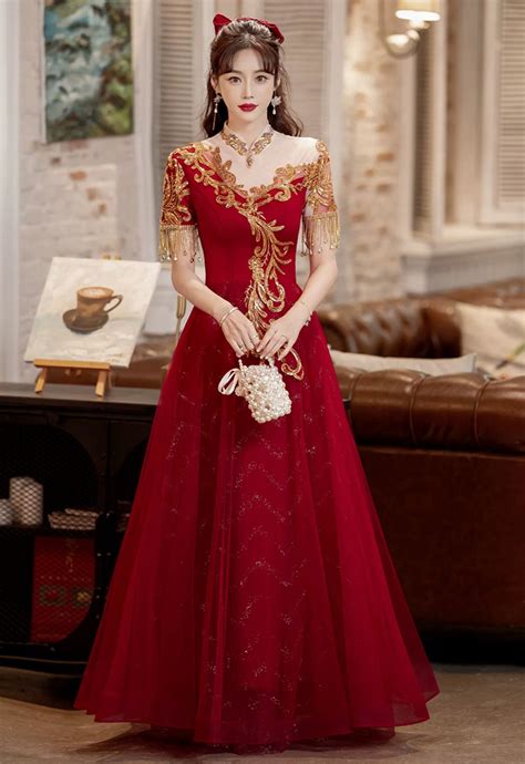 Beautiful Red Wedding Dresses