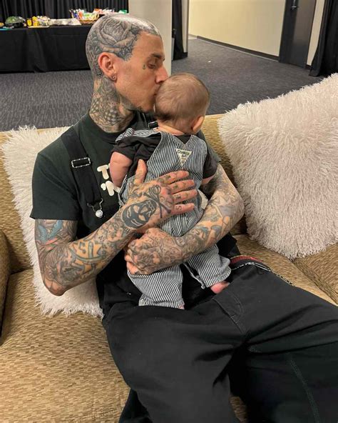 Travis Barker, Kourtney Kardashian Celebrate Father's Day with Baby Boy
