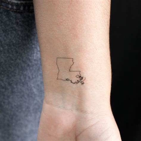 Louisiana State Symbol Tattoos