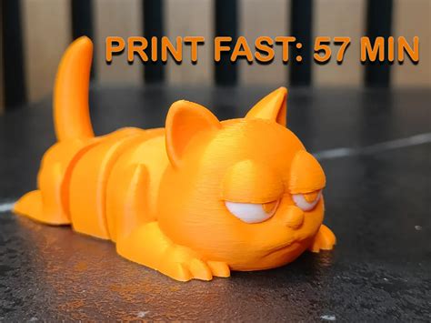 garfield flexi cat fast  print   print model makerworld