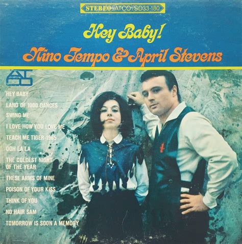 Rien que des vinyls: Nino TEMPO & April STEVENS - 1966 - US-ATCO 33-180