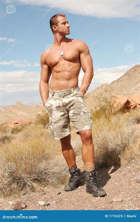 Athletic Handsome Man - Washboard Abs Stock Image - Image of muscular ...