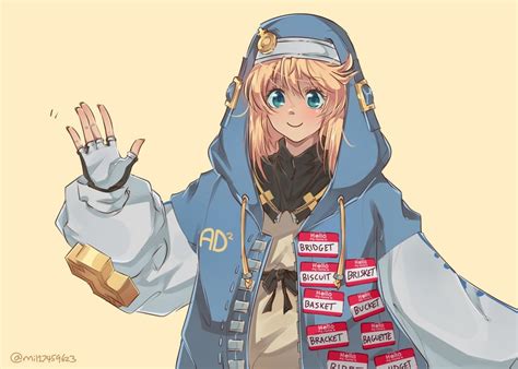 bridget guilty gear    drawn  mil danbooru