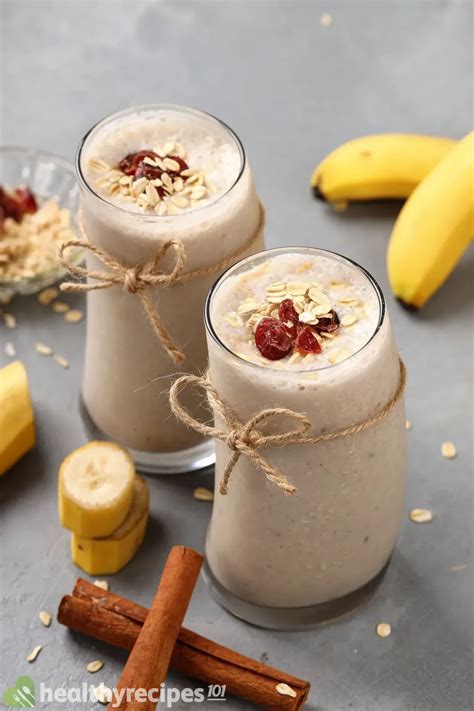 Banana Oatmeal Smoothie Recipe: A Filling and Delicious Drink