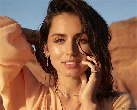 (2021) 'Ana De Armas' in Natural Diamond Photoshoot 4K wallpaper download
