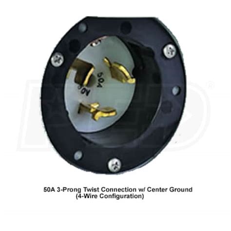 Reliance Controls 50-Amp Power Inlet Box w/ Flip-Lid | Reliance ...