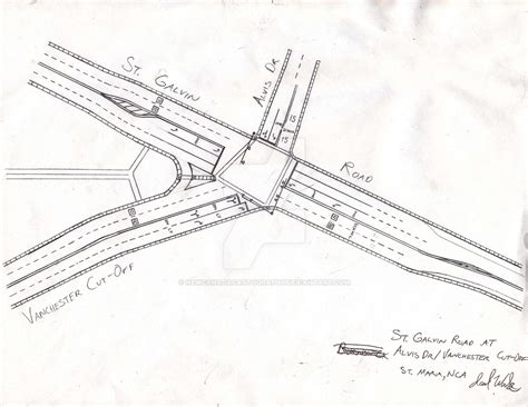 Traffic Intersection Study 3 by NewCanadaCartography on DeviantArt