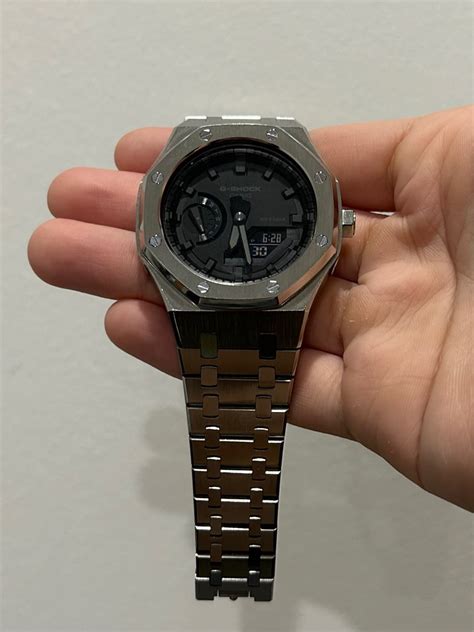 Casio G-Shock GA2100 Casioak(mod), Men's Fashion, Watches & Accessories ...