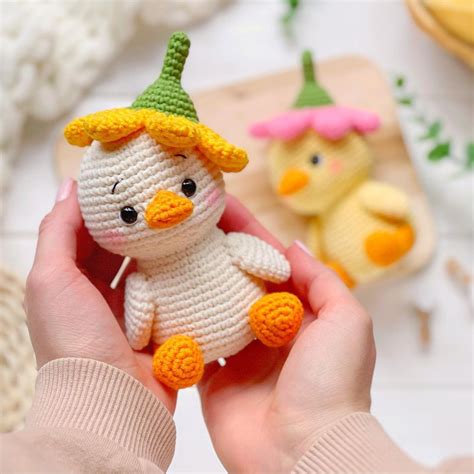 Cute Crochet Duck Amigurumi Free Pattern – Amigurumi