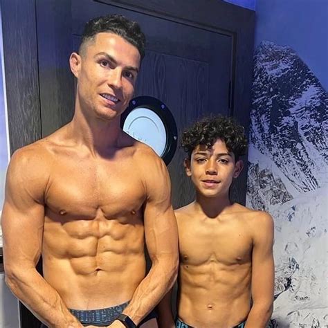 Cristiano Ronaldo and his son set Instagram on fire with hot photos: Revealing the hard-working ...