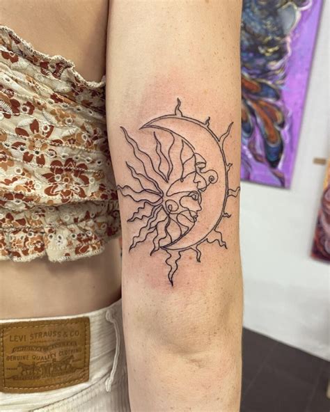 40+ Sun and Moon Tattoo Ideas with Meanings