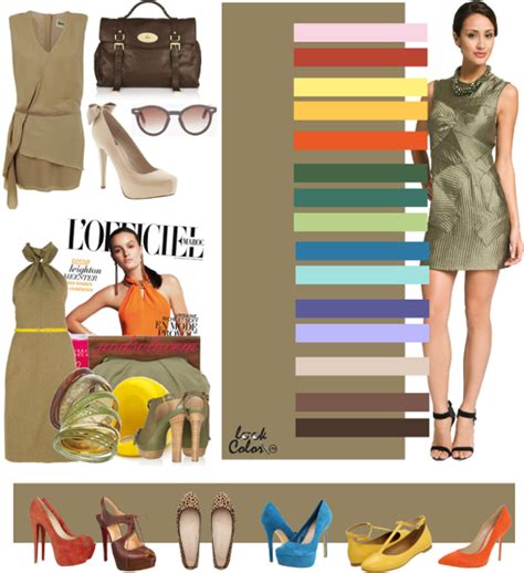 Сочетание бежевого цвета. Продолжение | LOOKCOLOR