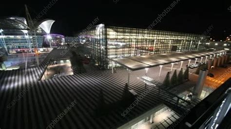 Munich airport at night - Stock Video Clip - K005/4739 - Science Photo ...