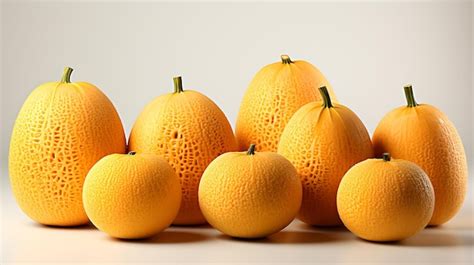 Premium AI Image | Organic fresh cantaloupe fruit fruits