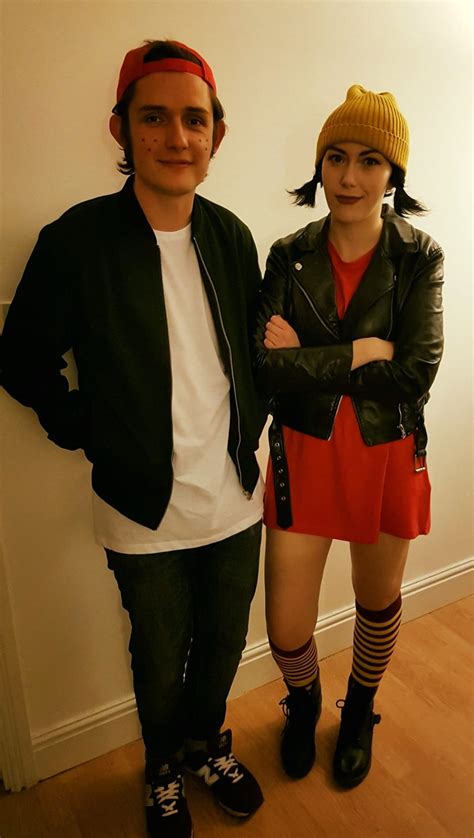 My girlfriend and I as TJ and Spinelli : pics