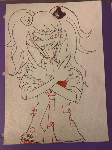 Junko Enoshima fan art by NicoleKona on DeviantArt