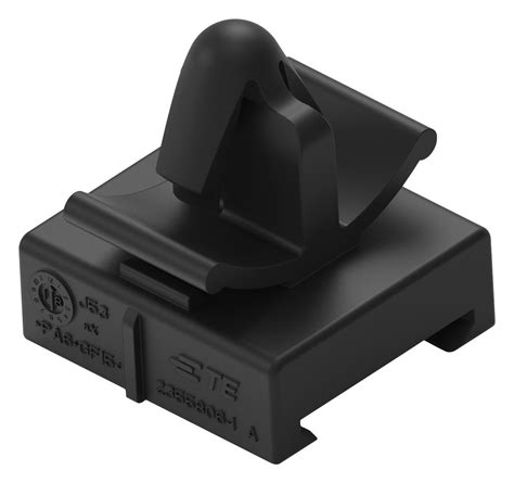 2355806-1 - Te Connectivity - CLIP, PA6 GF15, BLACK | element14 Korea