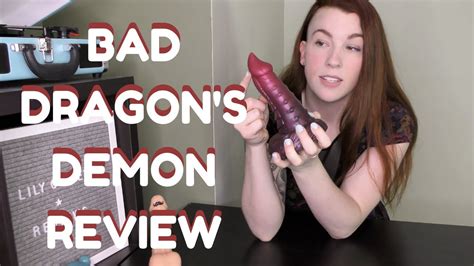 Reviewing the Demon Dick from Bad Dragon - YouTube