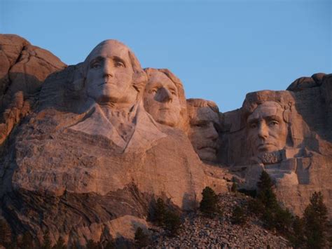 Free Images : rock, monument, statue, america, mount rushmore