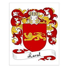 Laval Family Crest Posters > Laval Family Crest, Coat of Arms > coats ...