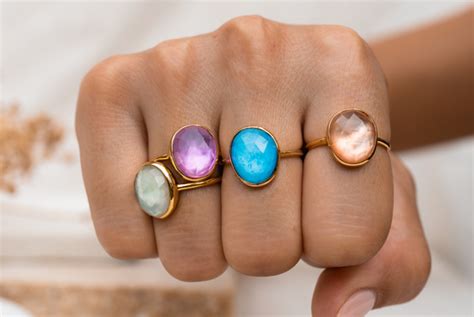 How to Style Colorful Gemstone Jewelry – Linjer