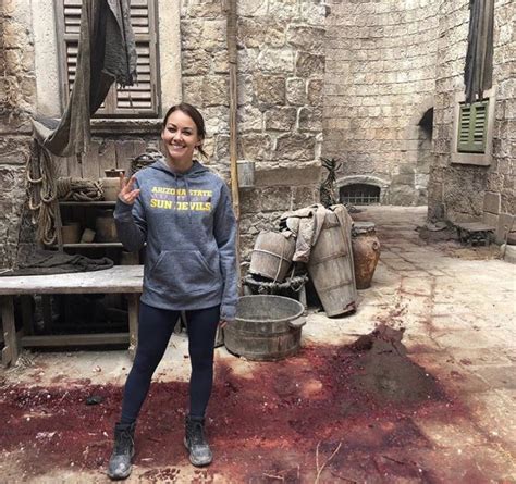 ASU gymnastics volunteer coach Kristina Baskett is an Arya Stark stunt ...