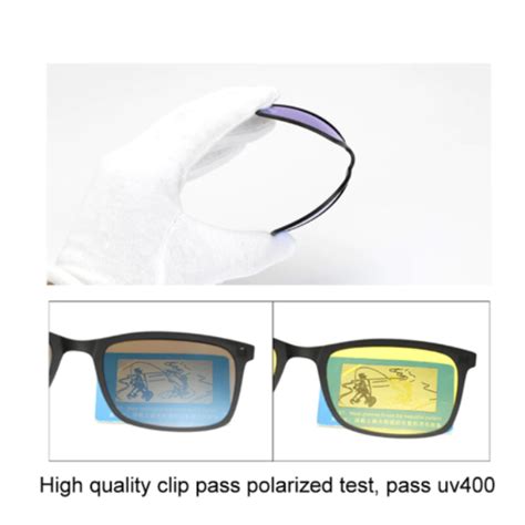 5 in 1 Polarized Magnetic Clip on Sunglasses – Bella gadgets