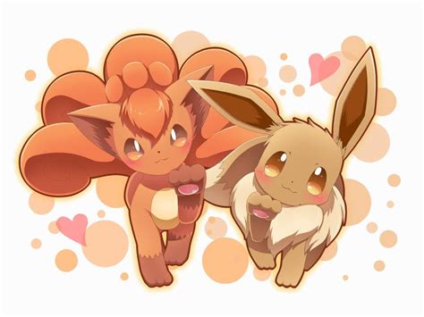 Vulpix And Eevee