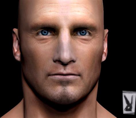 Generic Male Face 3D Model